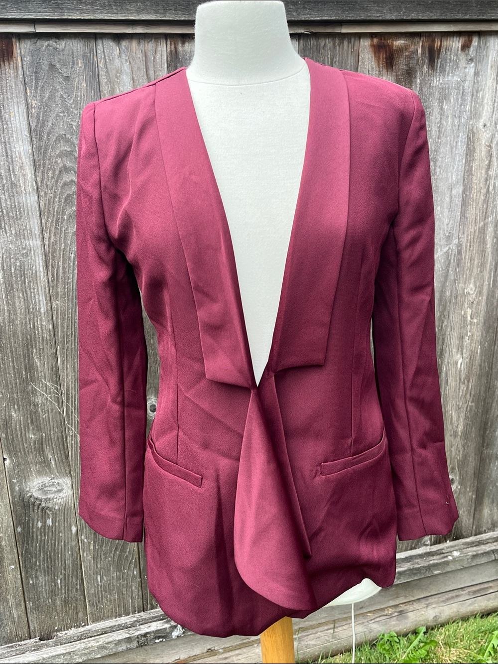 BB Dakota Dustin Satin Blazer 🆕